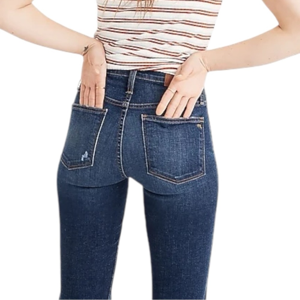 Madewell Slim Straight Leg Jeans - Picture 9 of 12